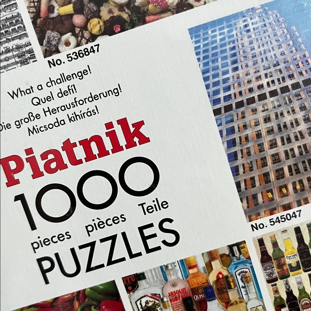 Piatnik 545047 Puzzles 1000 Jigsaw Pieces